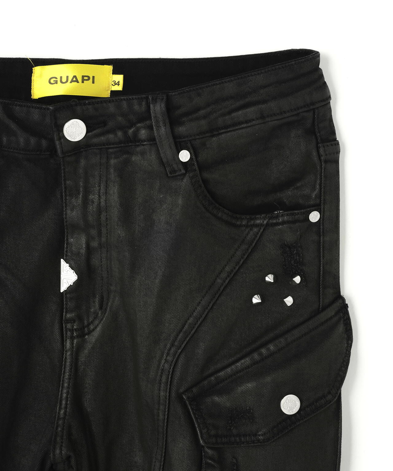 GUAPI/グアピ/Black Coffin Arc Waxed Denim | L.H.P（エルエイチピー