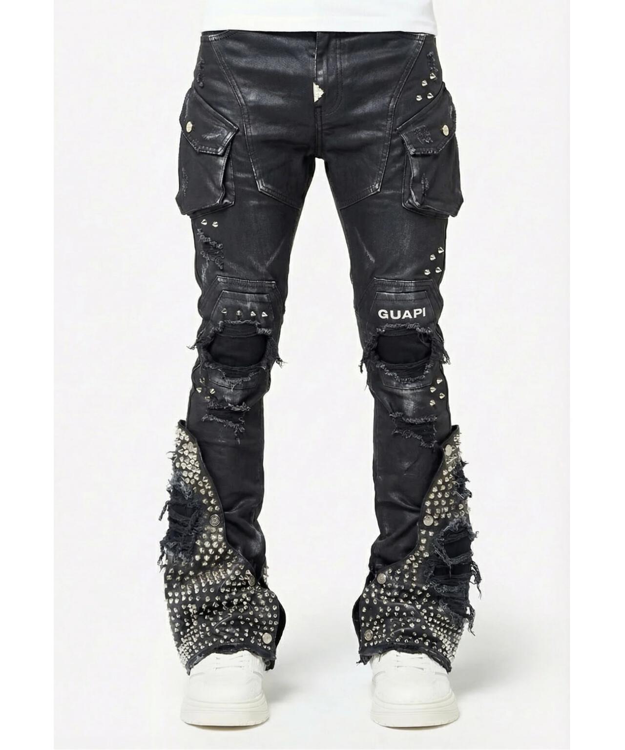 GUAPI/グアピ/Black Coffin Arc Waxed Denim | L.H.P（エルエイチピー