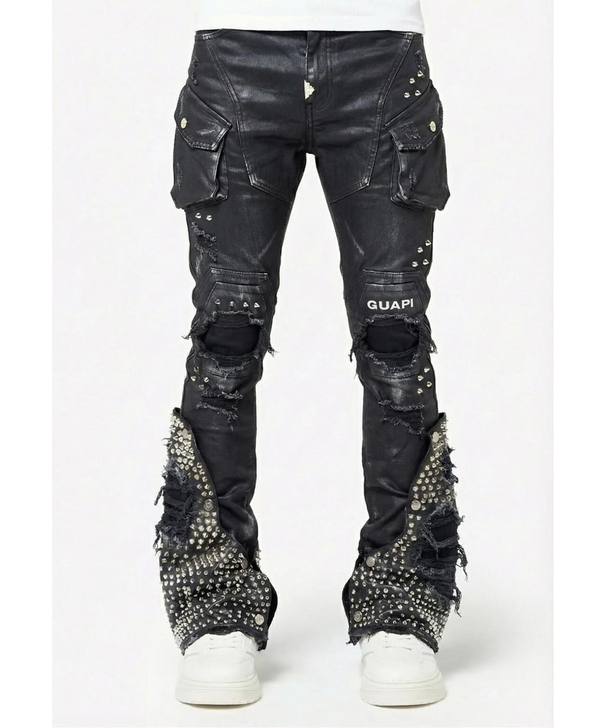 GUAPI/グアピ/Black Coffin Arc Waxed Denim | L.H.P（エルエイチピー 