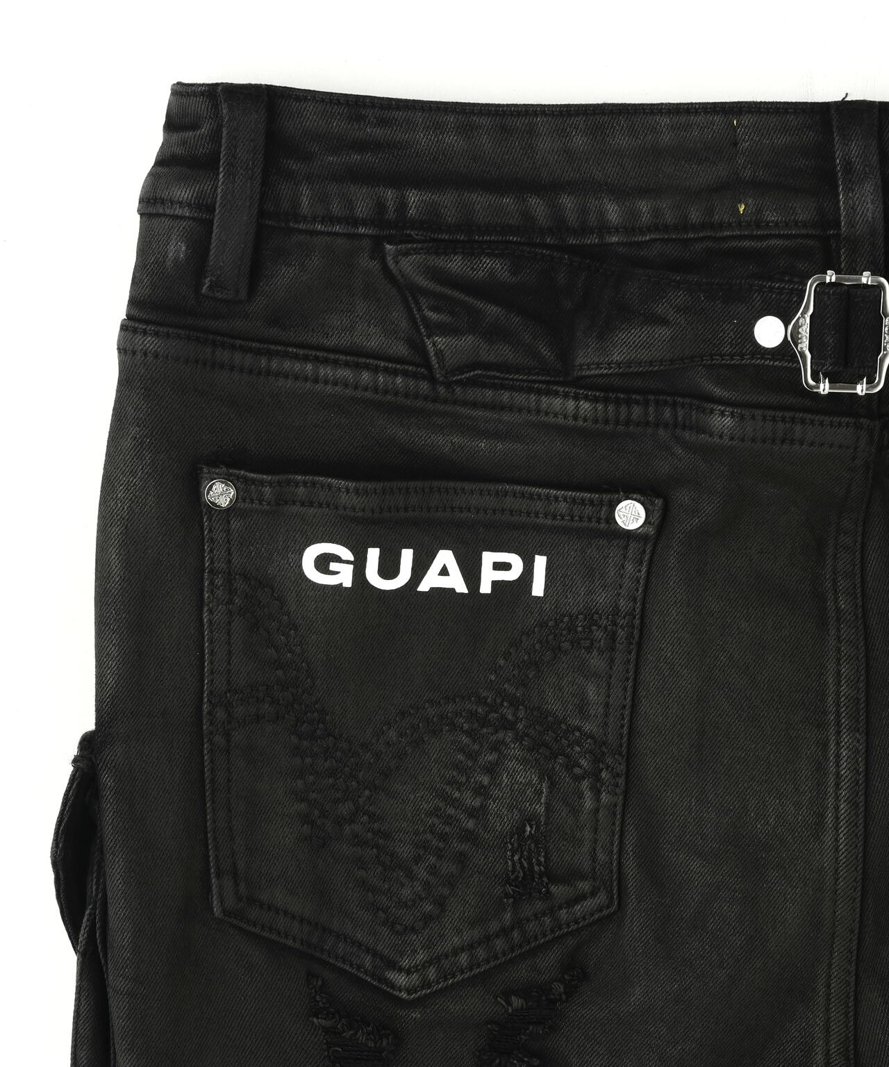 GUAPI/グアピ/Black Coffin Arc Waxed Denim | L.H.P（エルエイチピー