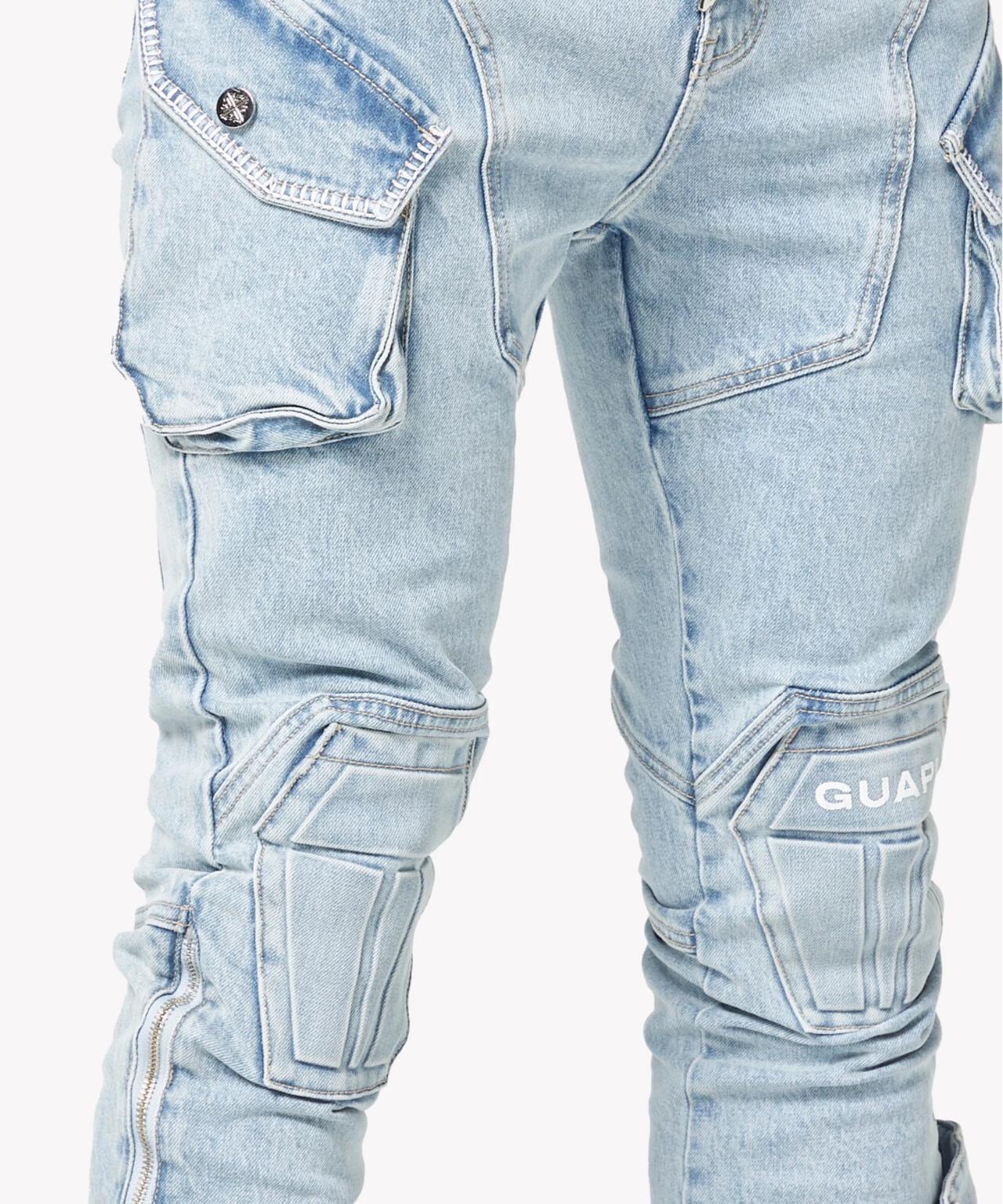 GUAPI/グアピ/Aqua Blue Coffin Arc Denim | L.H.P（エルエイチピー