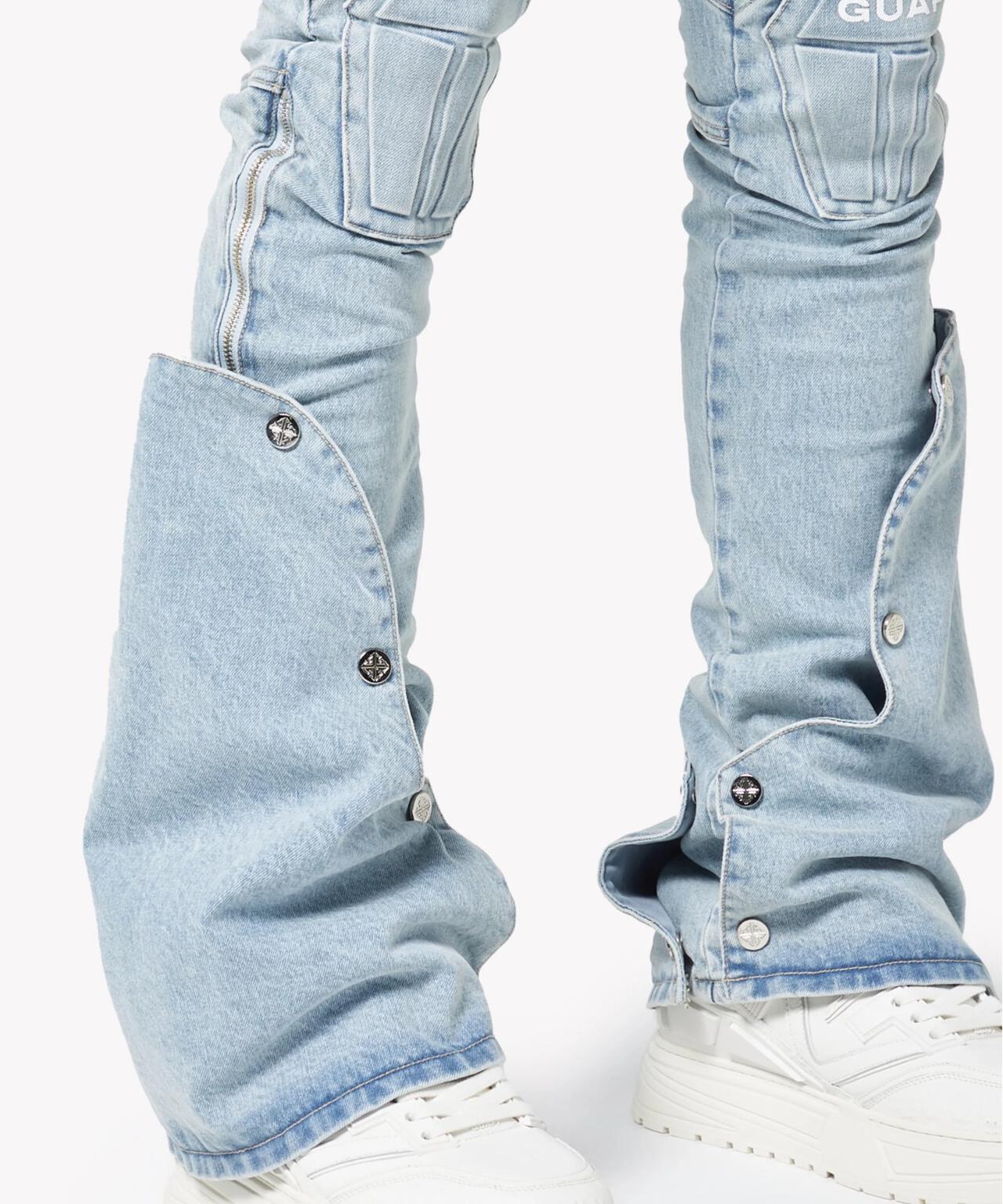 GUAPI/グアピ/Aqua Blue Coffin Arc Denim | L.H.P（エルエイチピー
