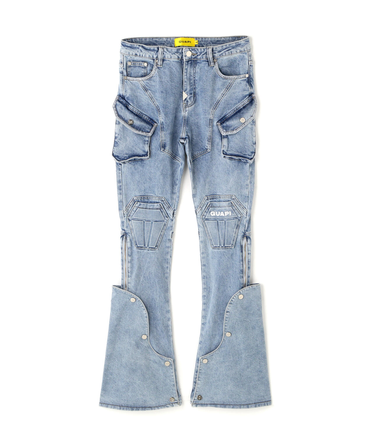 GUAPI/グアピ/Aqua Blue Coffin Arc Denim | L.H.P（エルエイチピー