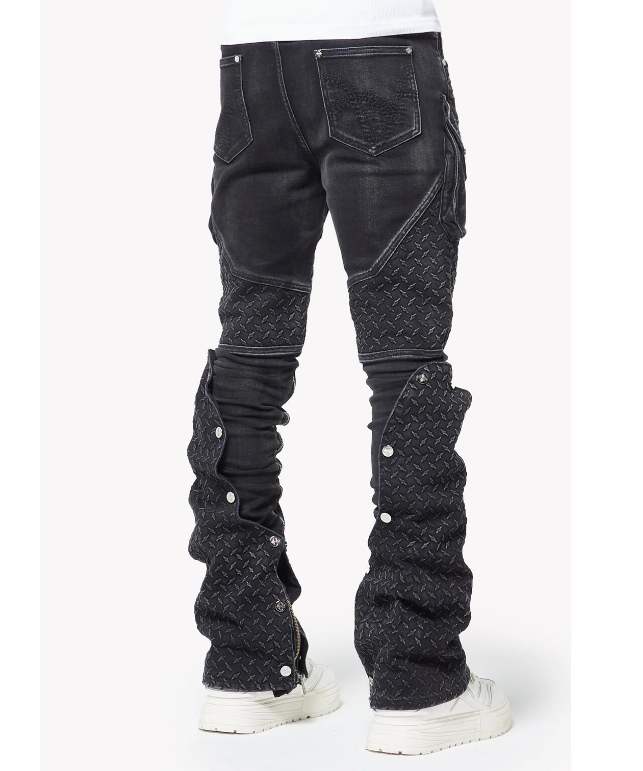 GUAPI/グアピ/Vintage Black Steel Plate Denim | L.H.P