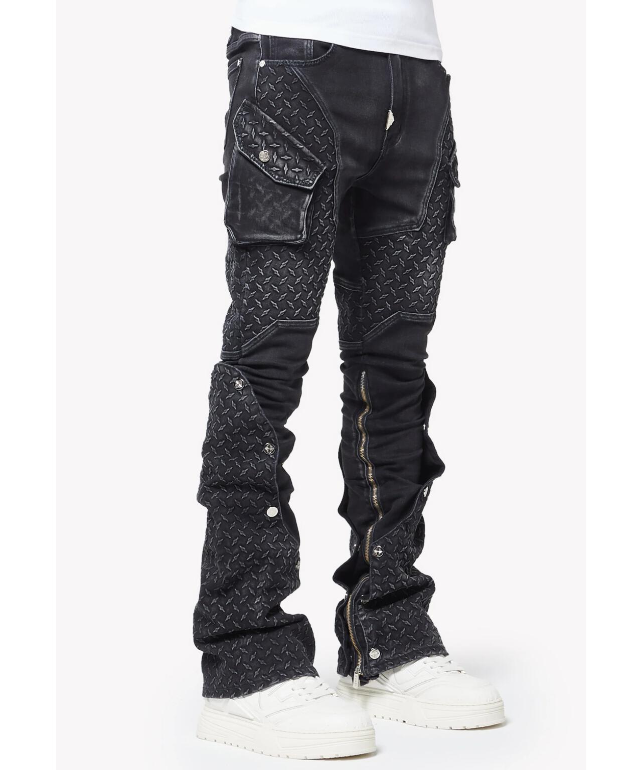 GUAPI プレミアムデニム ブラック GUAPI/グアピ/Vintage Black Steel Plate Denim | L.H.P