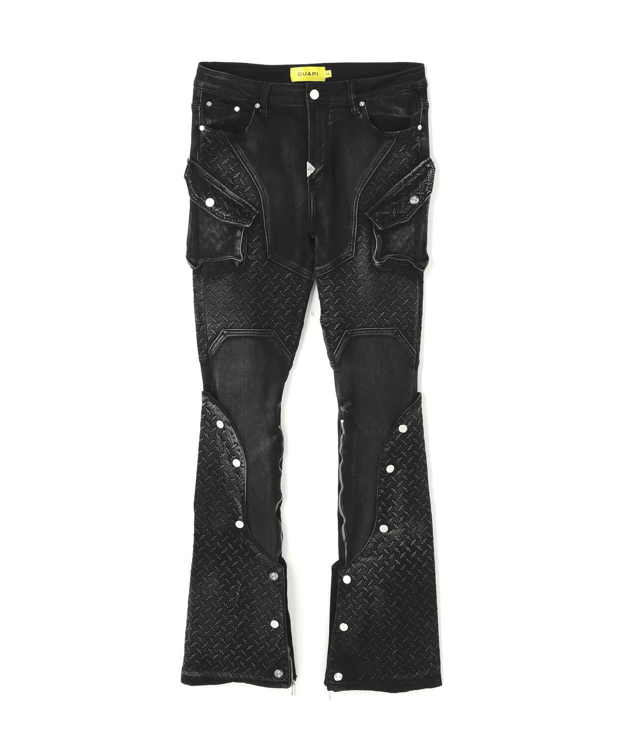 GUAPI/グアピ/Vintage Black Steel Plate Denim | L.H.P