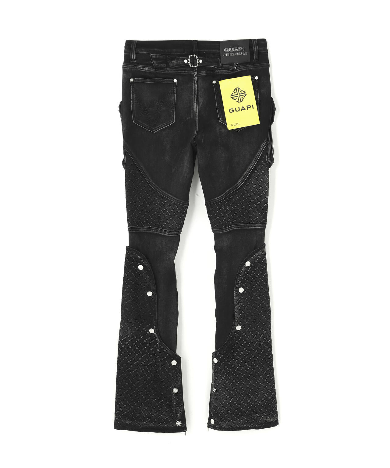GUAPI/グアピ/Vintage Black Steel Plate Denim | L.H.P