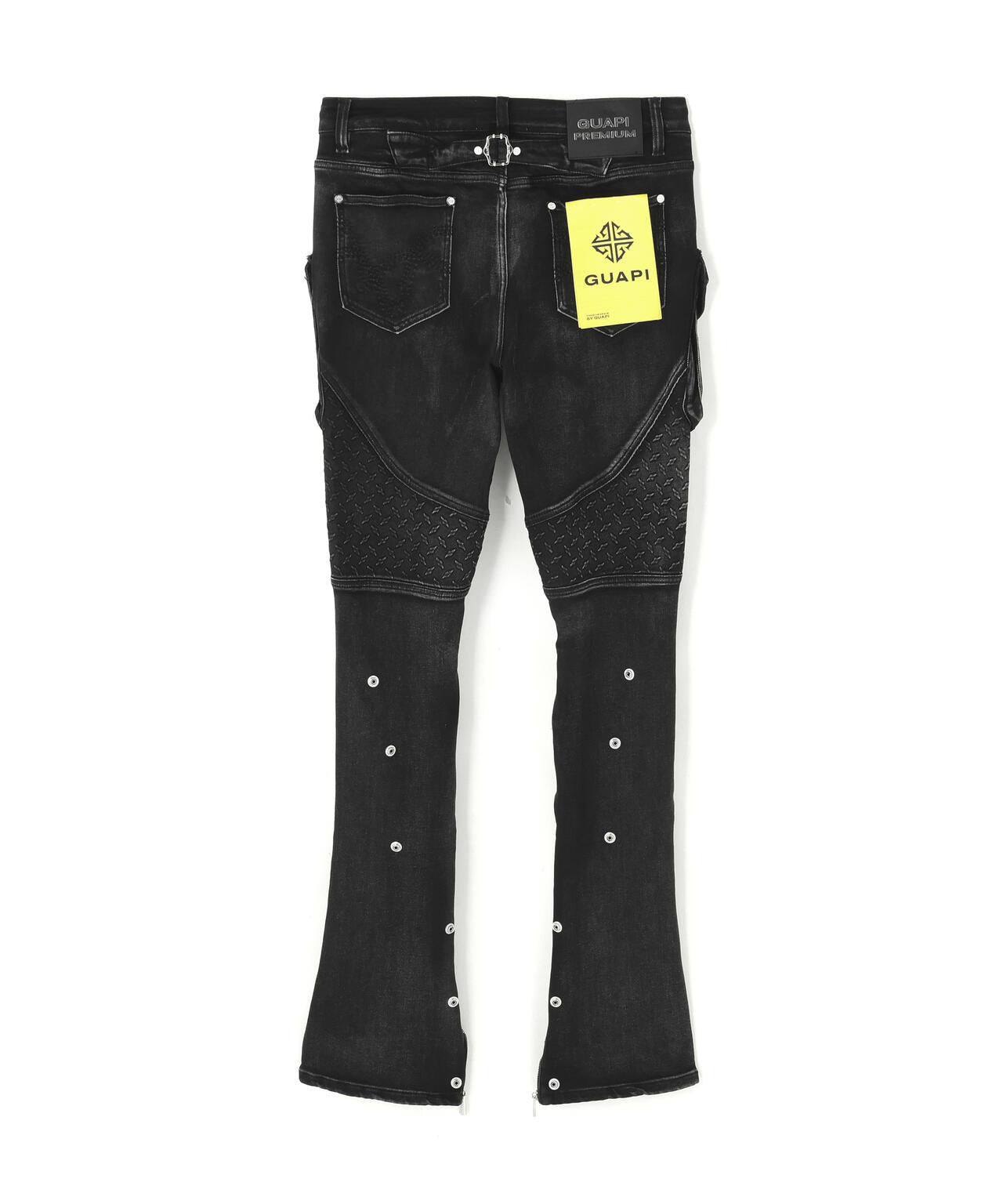 GUAPI/グアピ/Vintage Black Steel Plate Denim | L.H.P