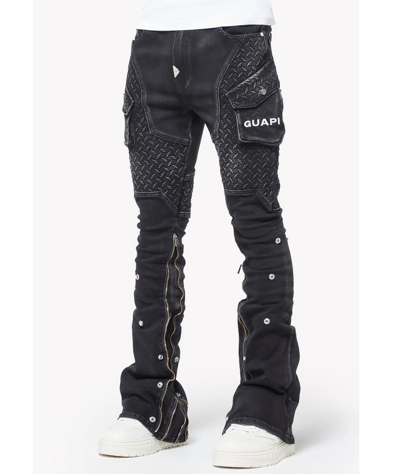 パンツ GUAPI GUAPI/グアピ/Vintage Black Steel Plate Denim | L.H.P