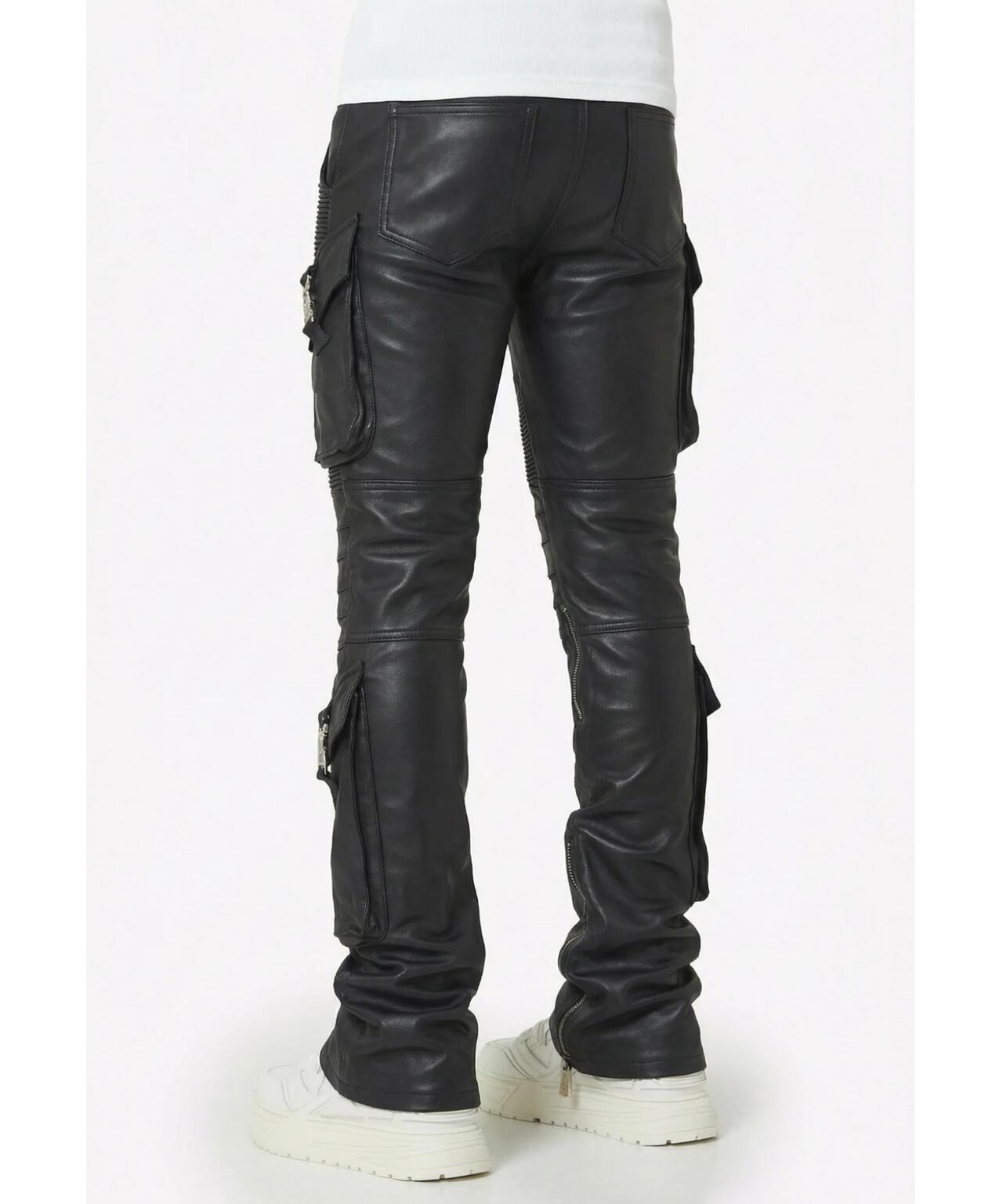 GUAPI グアピ レザーパンツ 32タグ付き GUAPI/グアピ/Black Ops Leather Pant | L.H.P（エルエイチピー