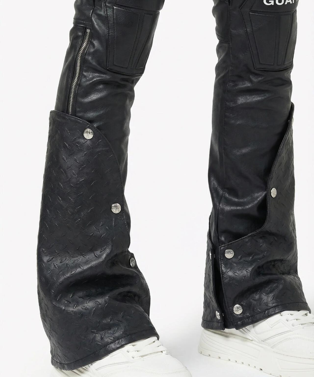 GUAPI/グアピ/Black Coffin Arc Leather Pant | L.H.P（エルエイチピー