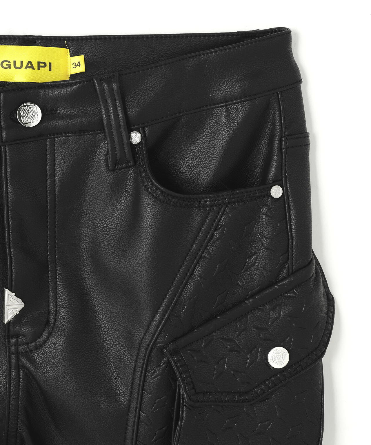 GUAPI/グアピ/Black Coffin Arc Leather Pant | L.H.P（エルエイチピー