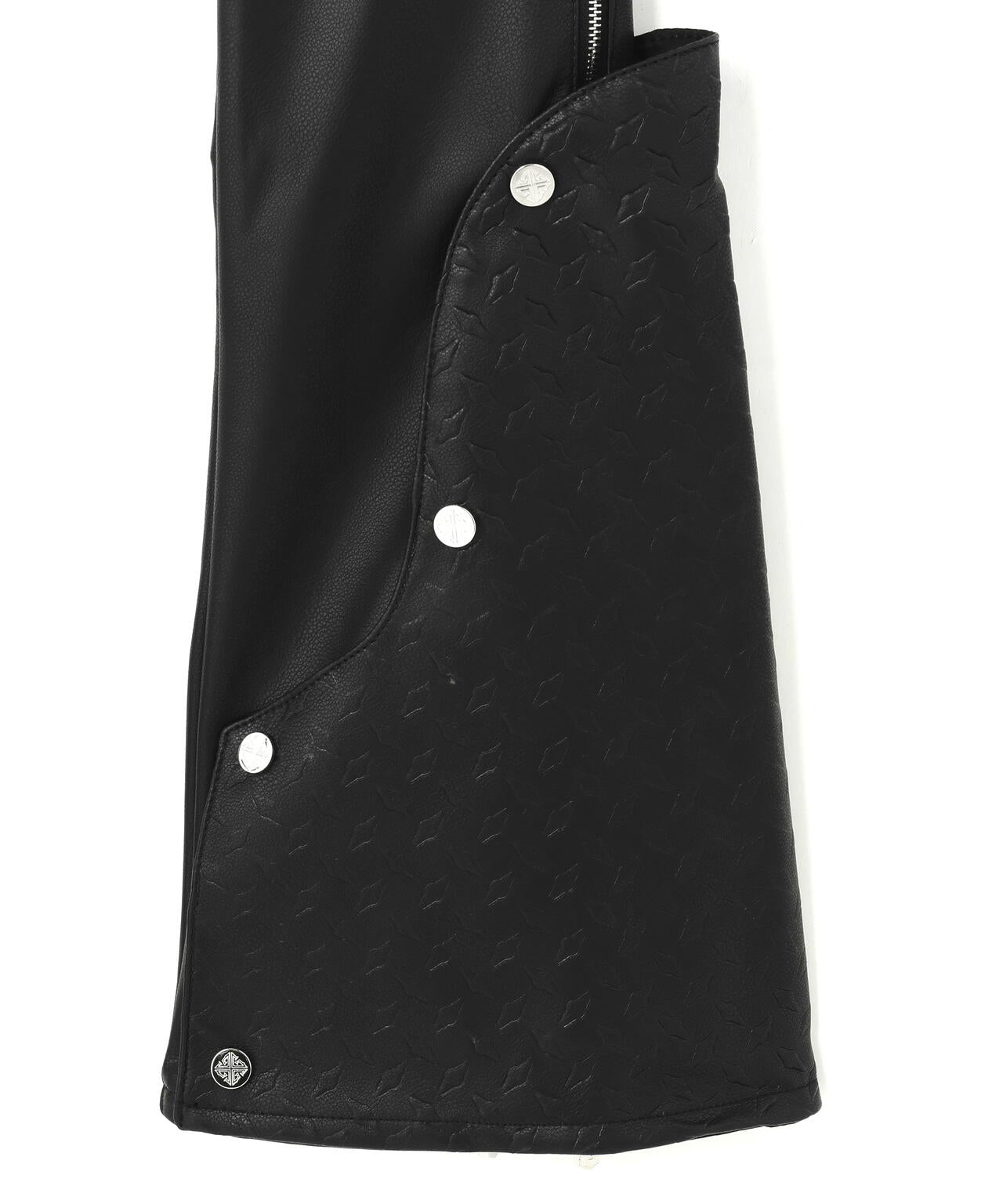 GUAPI/グアピ/Black Coffin Arc Leather Pant | L.H.P（エルエイチピー