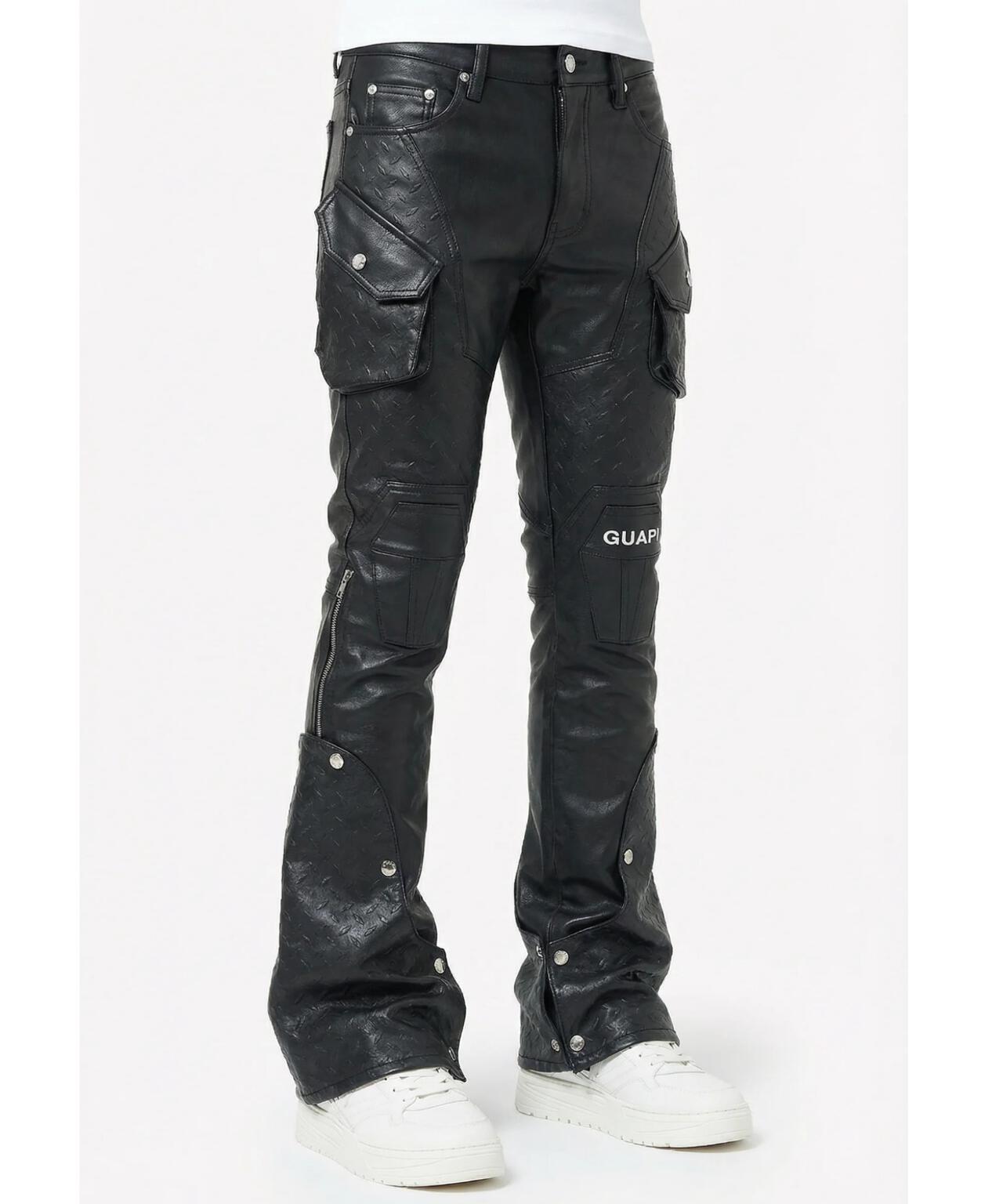 GUAPI/グアピ/Black Coffin Arc Leather Pant | L.H.P（エルエイチピー