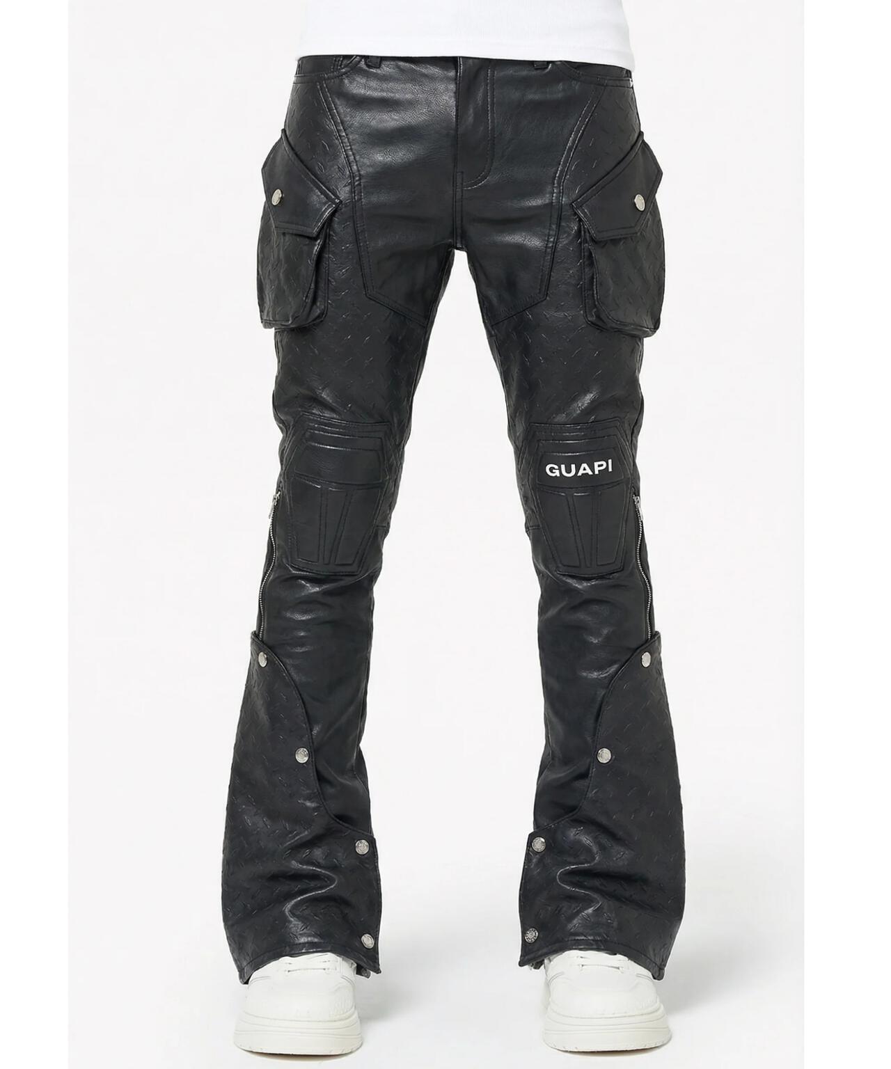 GUAPI/グアピ/Black Coffin Arc Leather Pant | L.H.P（エルエイチピー