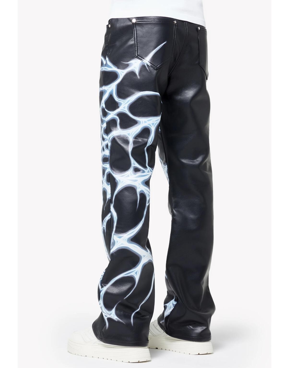 GUAPI/グアピ/Chrome Web Leather Pant | L.H.P（エルエイチピー