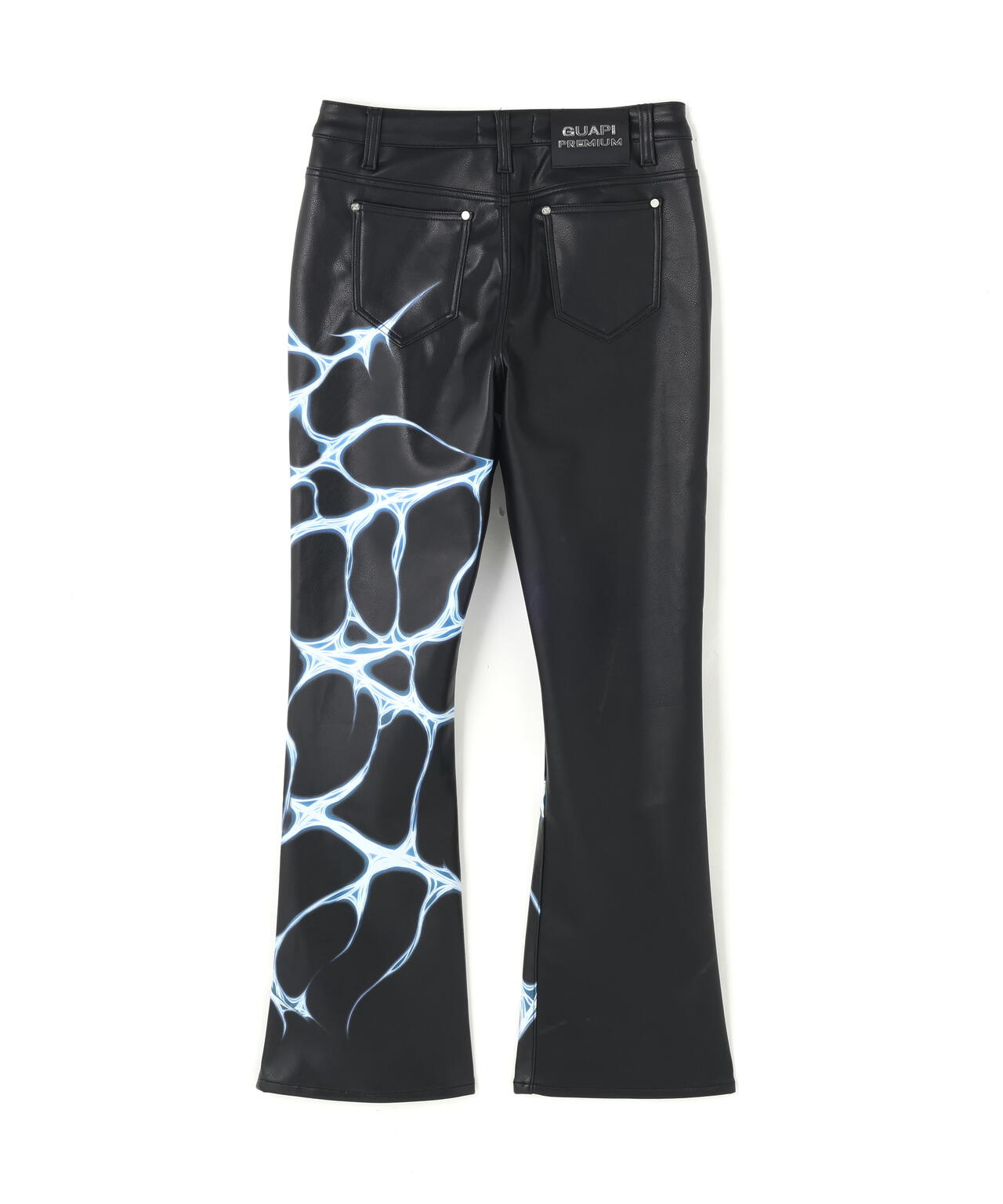 GUAPI/グアピ/Chrome Web Leather Pant | L.H.P（エルエイチピー