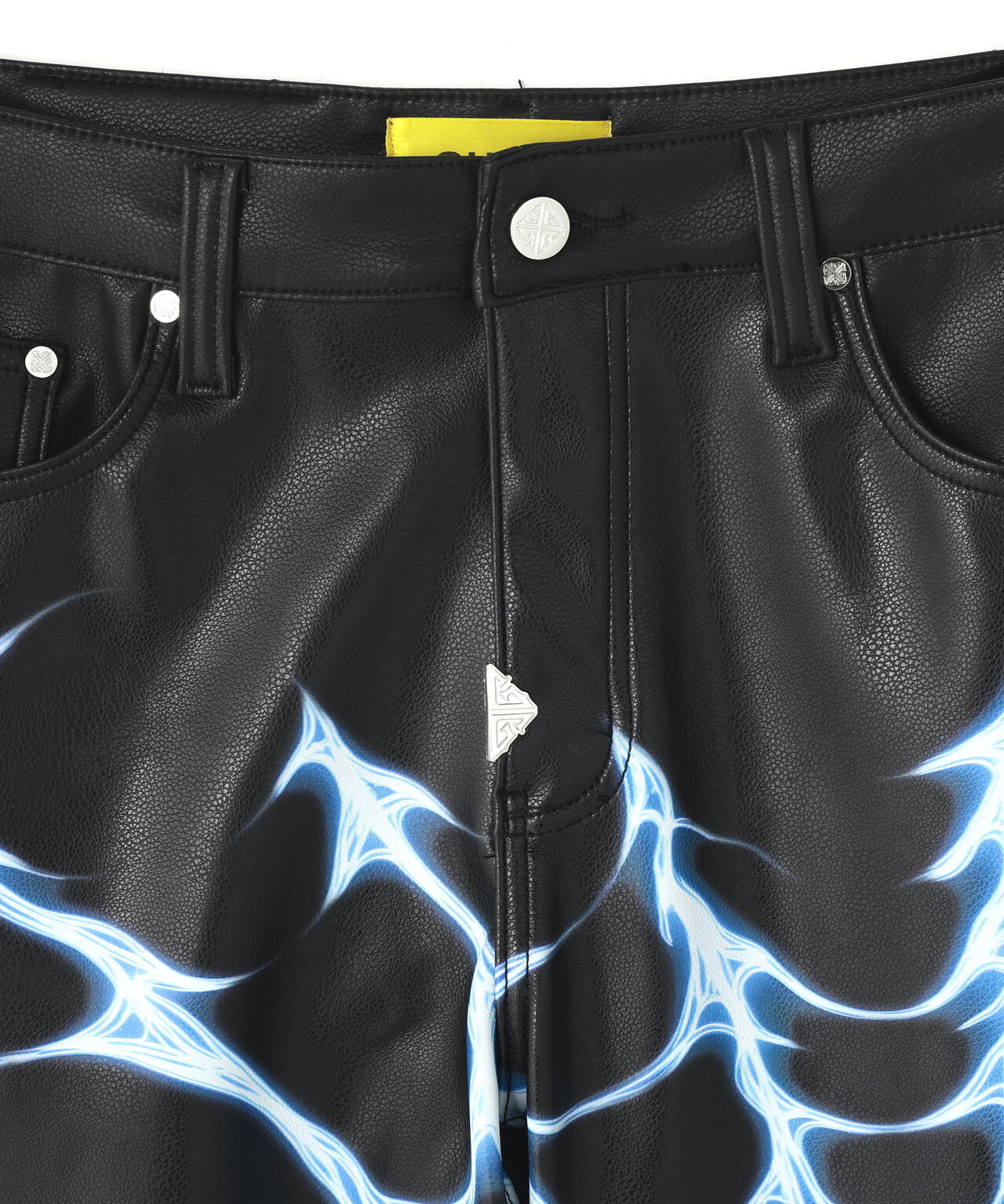 GUAPI/グアピ/Chrome Web Leather Pant | L.H.P（エルエイチピー