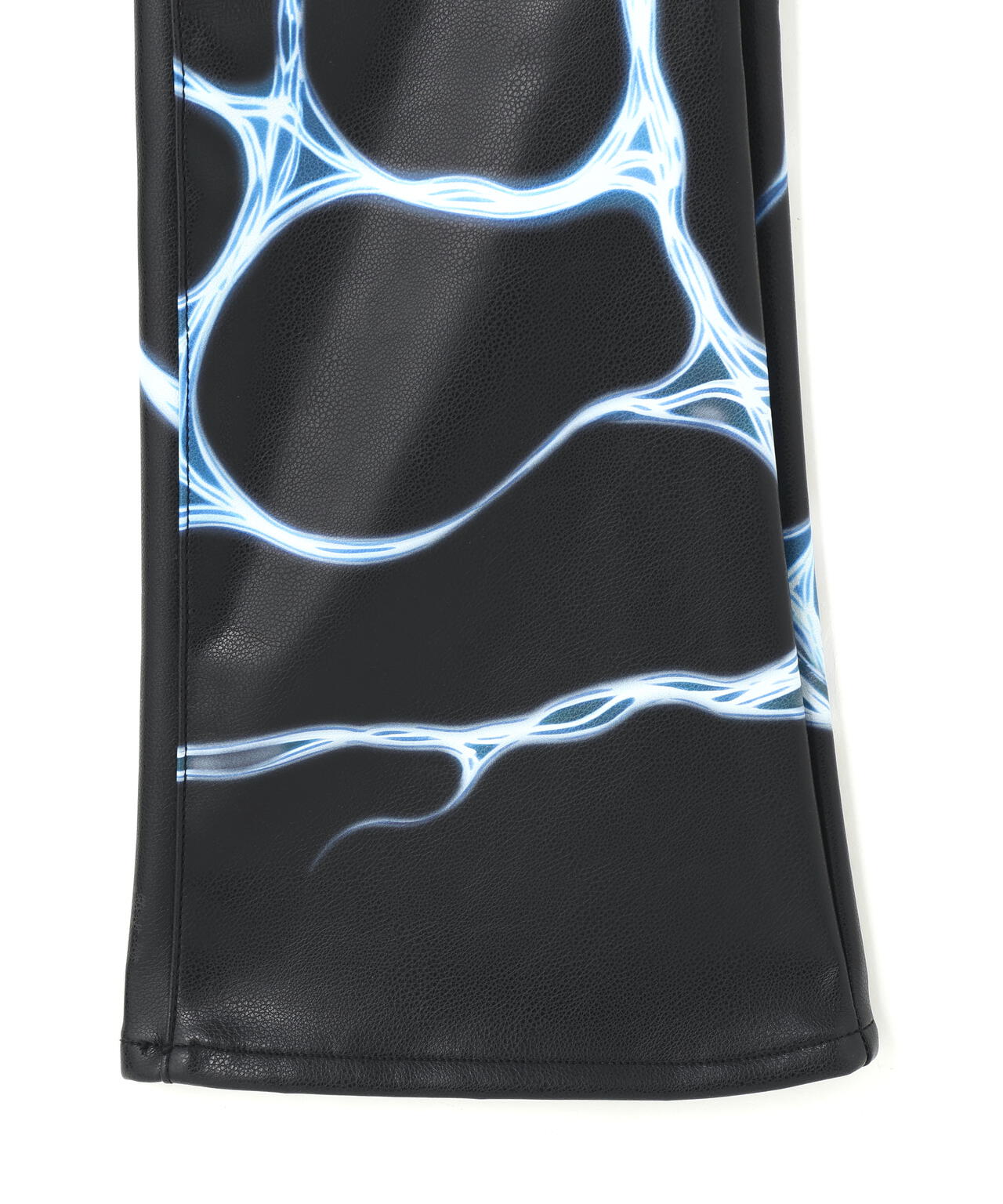 GUAPI/グアピ/Chrome Web Leather Pant