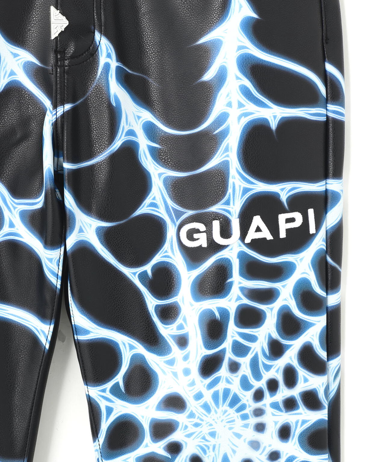 GUAPI/グアピ/Chrome Web Leather Pant | L.H.P（エルエイチピー