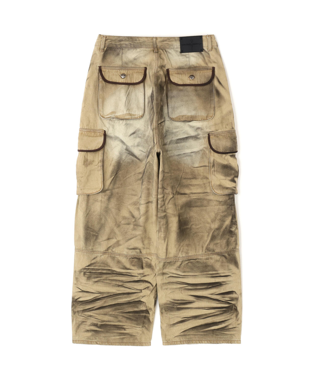 NOT4NERD/ノットフォーナード/Dirty Washed Parachute Cargo Denim