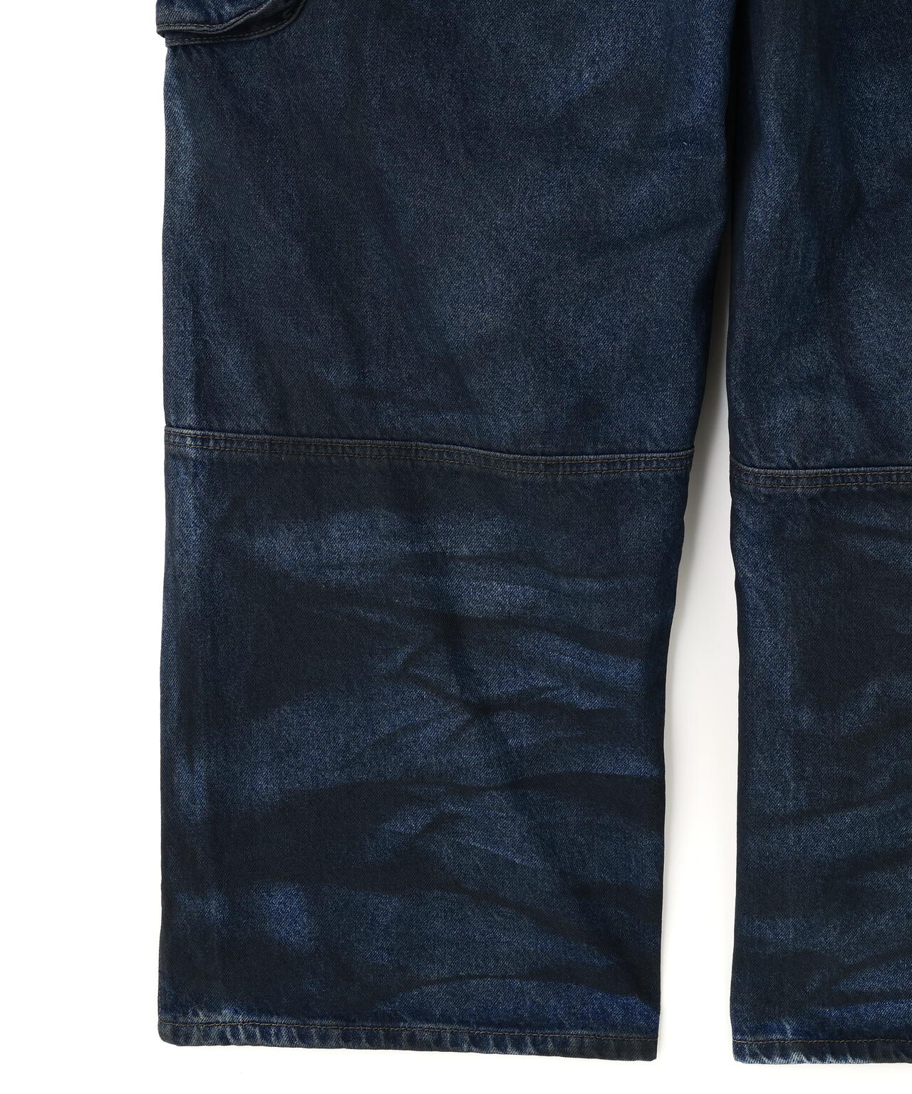 NOT4NERD/ノットフォーナード/Dirty Washed Parachute Cargo Denim