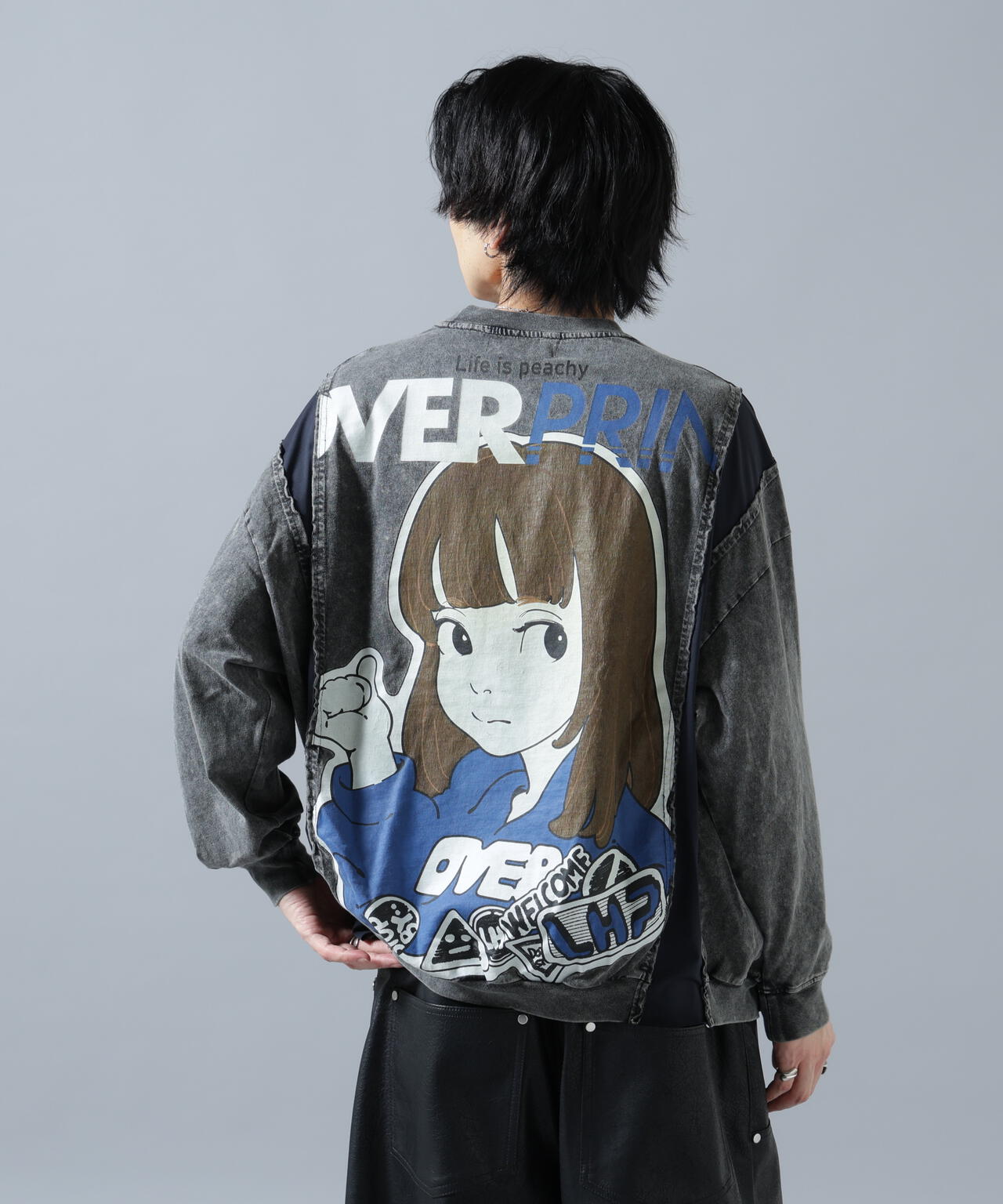 overprint/オーバープリント/別注pigment SIGNBOAD L/S Tee | L.H.P