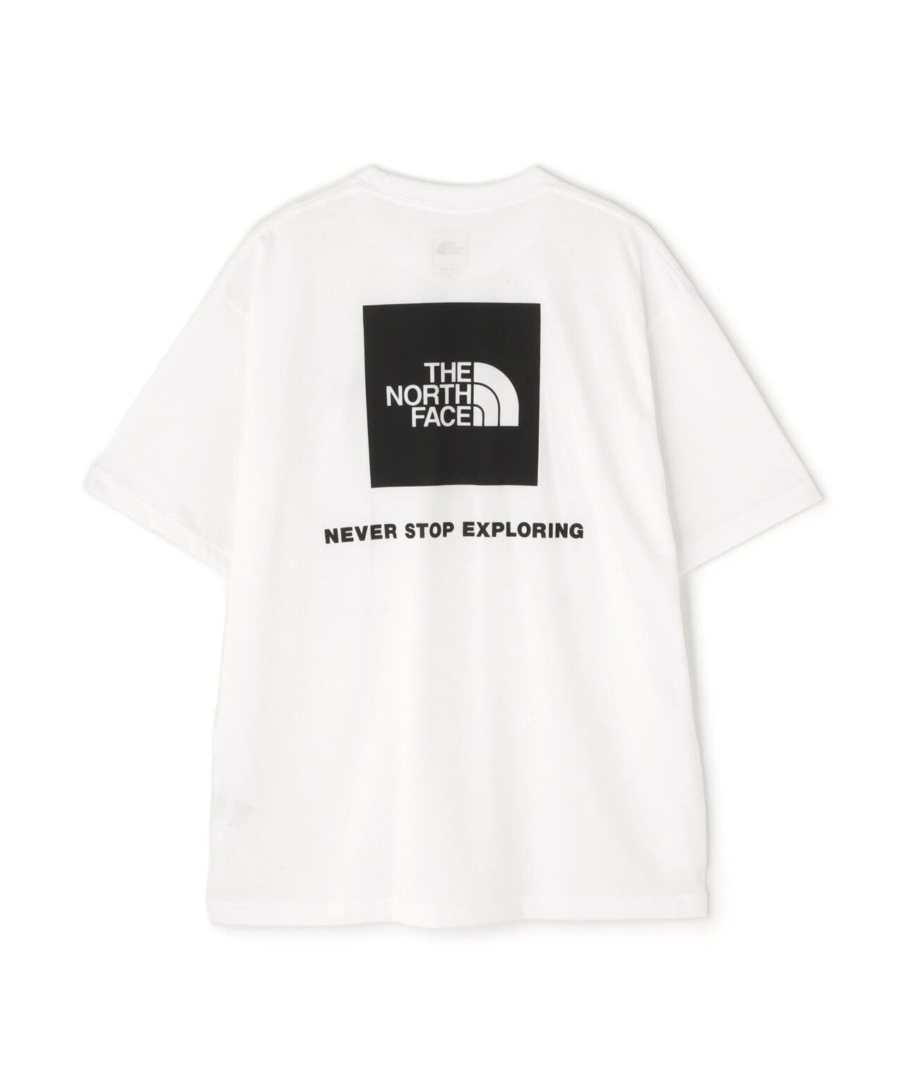 ✨新品未使用✨海外限定!THE NORTH FACEワードロゴTシャツXL THE NORTH FACE/ザ・ノース・フェイス/S/S Back Square Logo Tee