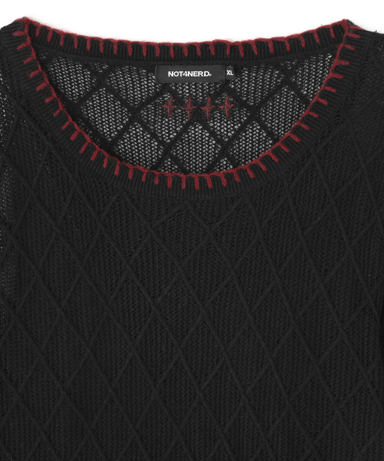 Ｎ４Ｎ／Ｃｏｎｔｒａｓｔ　Ｈａｎｄ　Ｓｔｉｔｃｈ　Ｋｎｉｔ