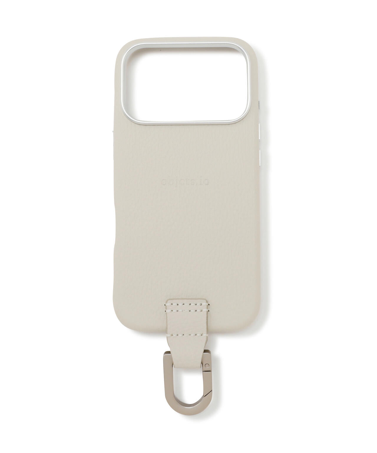 objcts.io/オブジェクツアイオー/カラビナ付きiPhoneケース