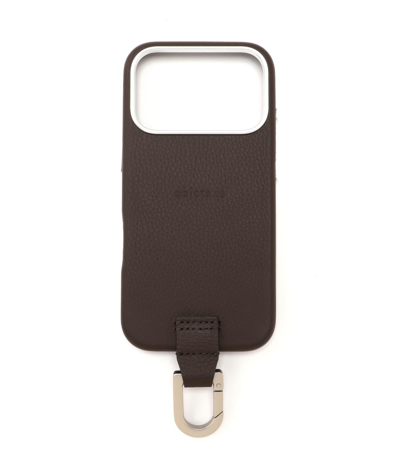 objcts.io/オブジェクツアイオー/カラビナ付きiPhoneケース
