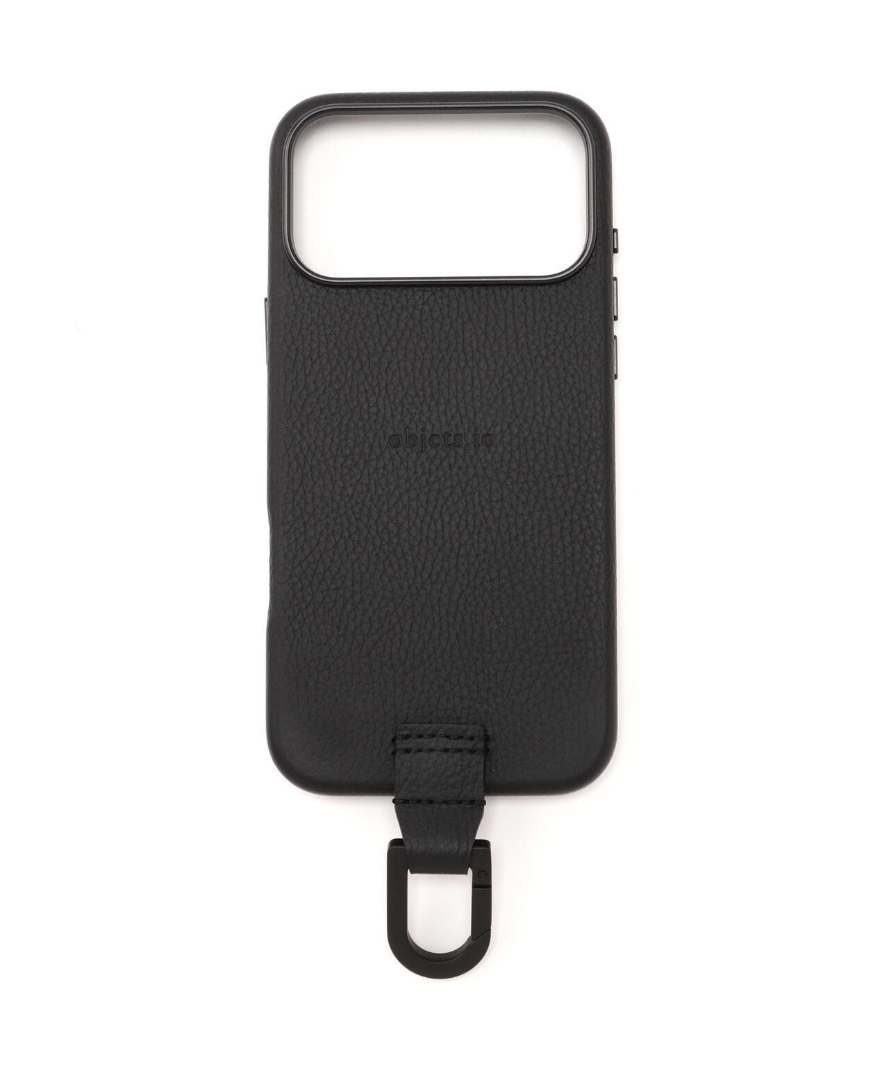 objcts.io/オブジェクツアイオー/カラビナ付きiPhoneケース