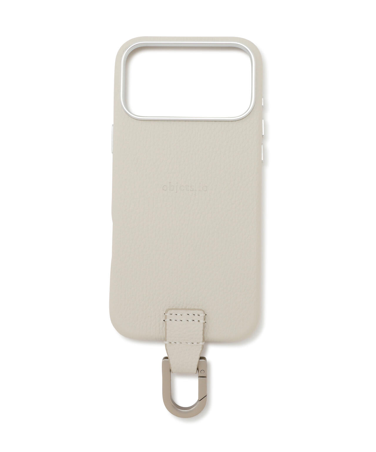 objects io 15pro オブジェクツアイオー iphoneケース objcts.io/オブジェクツアイオー/カラビナ付きiPhoneケース