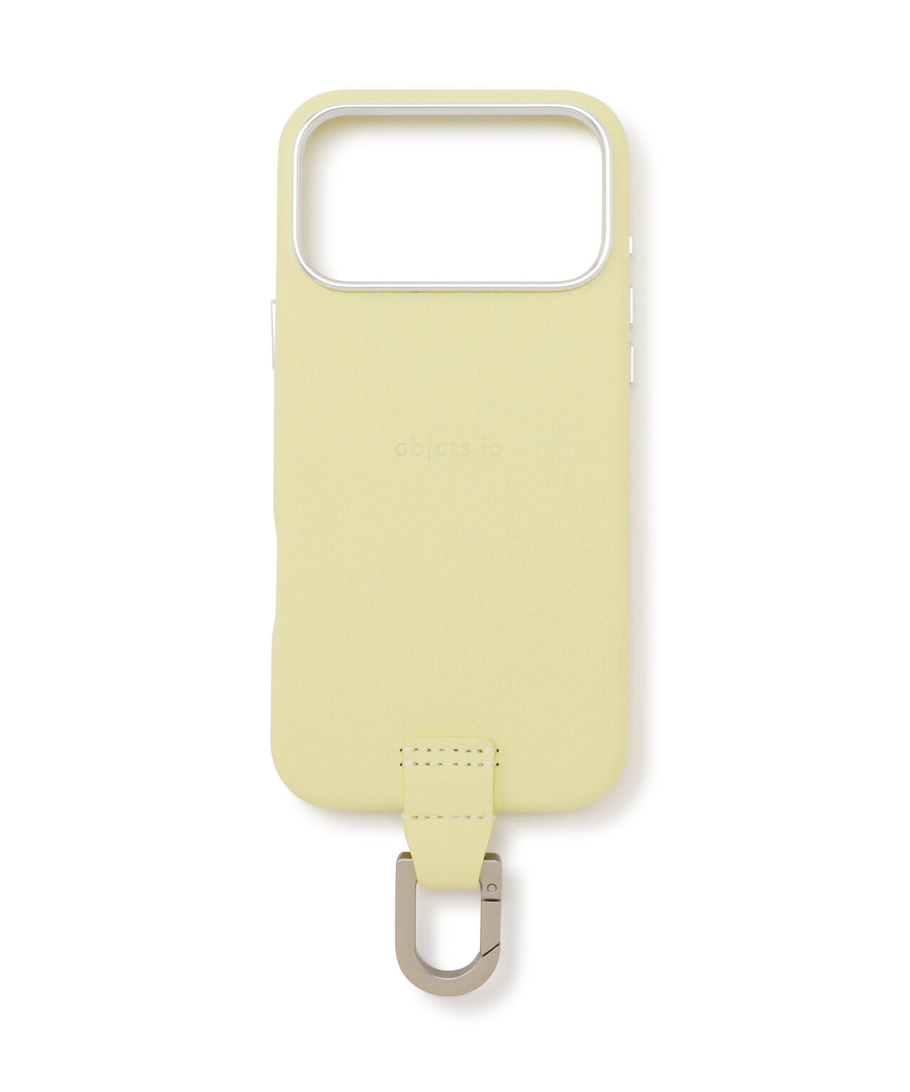 objcts.io/オブジェクツアイオー/カラビナ付きiPhoneケース【iPhone17Pro Max対応】