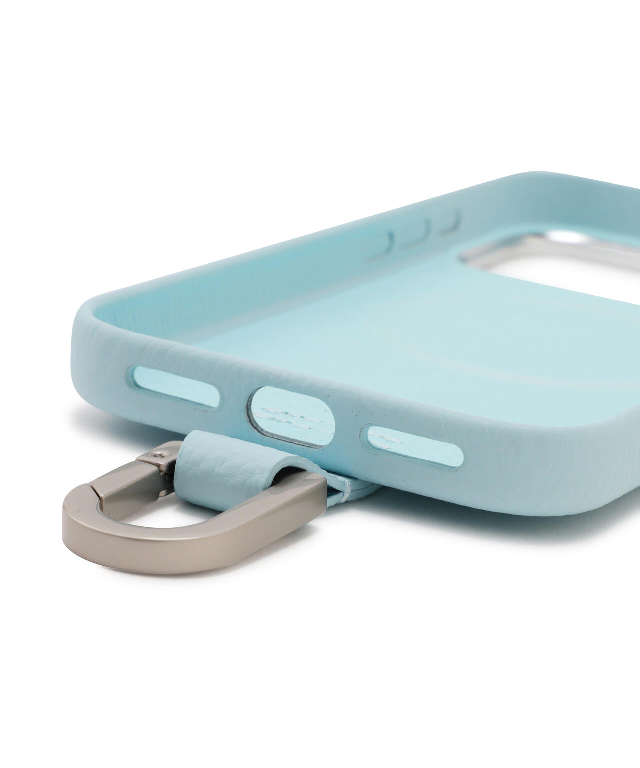 【m.t.k.】objcts.io iPhoneケース objcts.io/オブジェクツアイオー/カラビナ付きiPhoneケース【iPhone17