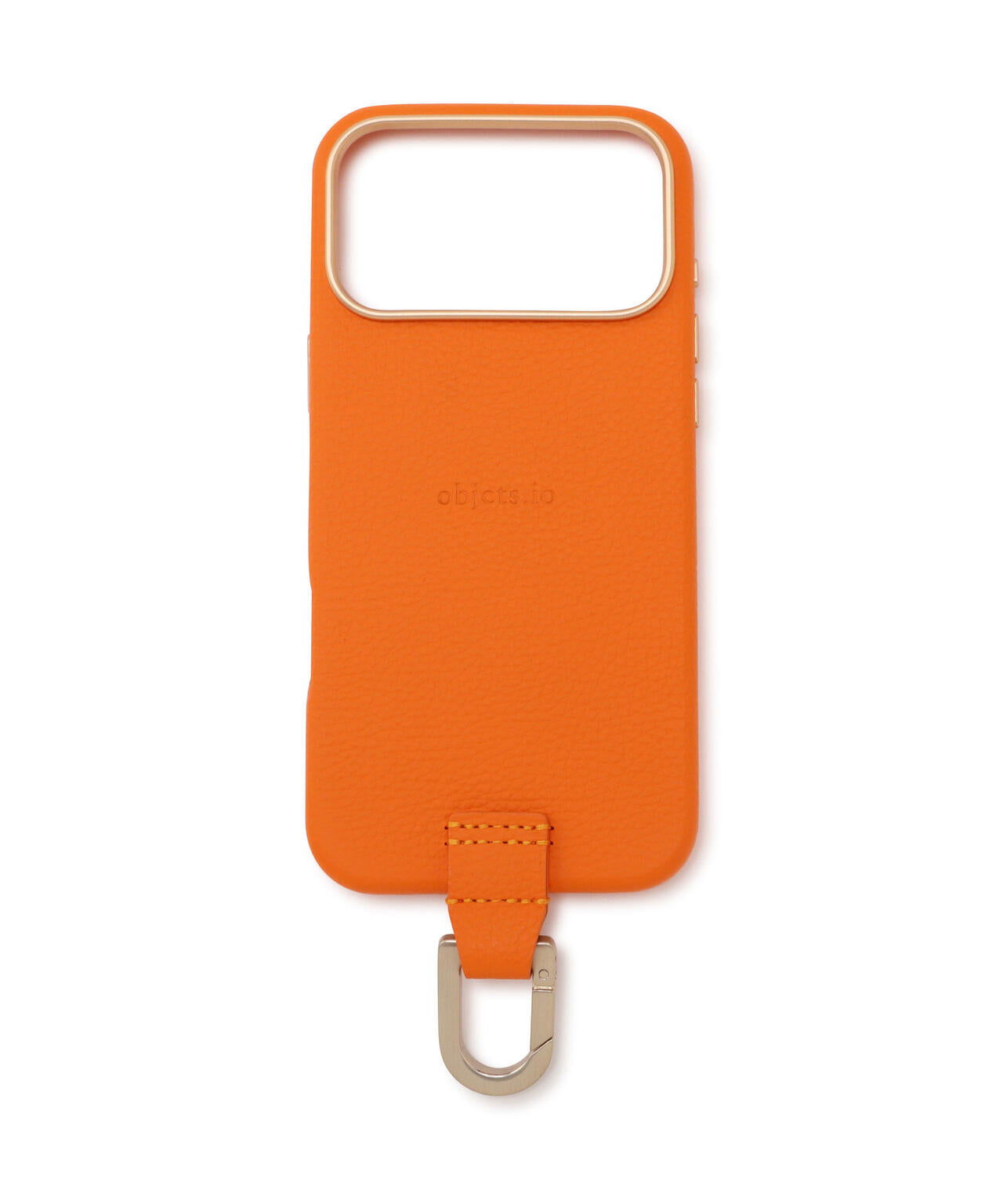 objcts.io/オブジェクツアイオー/カラビナ付きiPhoneケース
