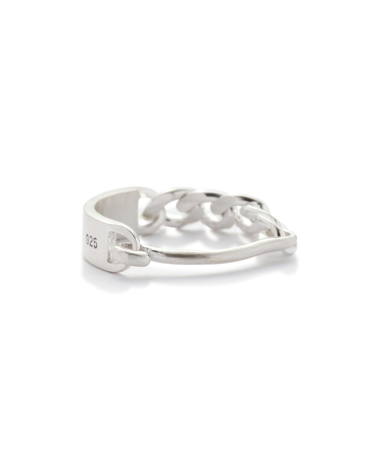 【20/80】トゥエンティーエイティー/STERLING SILVER MIXED ID CHAIN RING