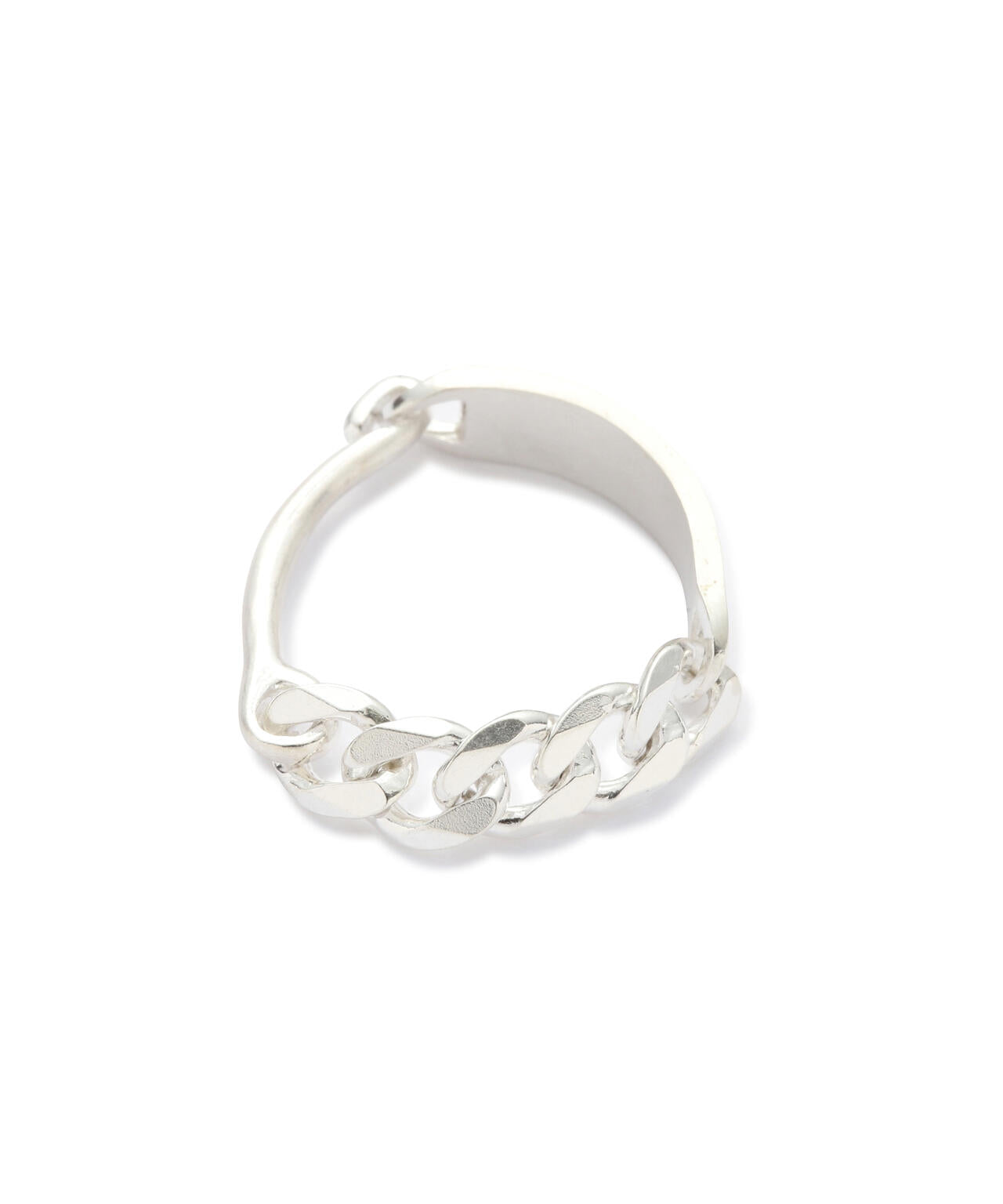 【20/80】トゥエンティーエイティー/STERLING SILVER MIXED ID CHAIN RING