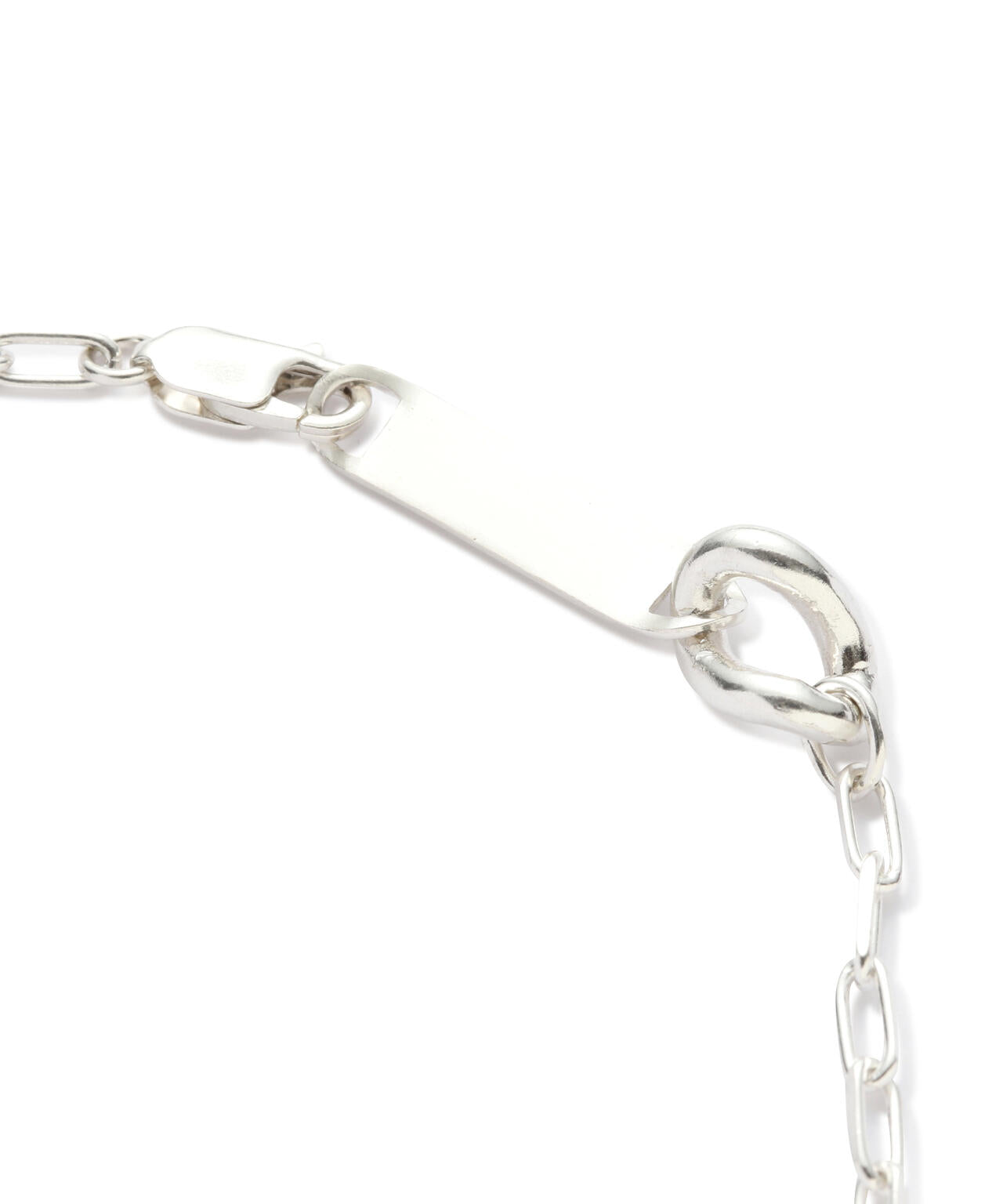 【20/80】トゥエンティーエイティー/STERLING SILVER ID CHAIN NECKLACE