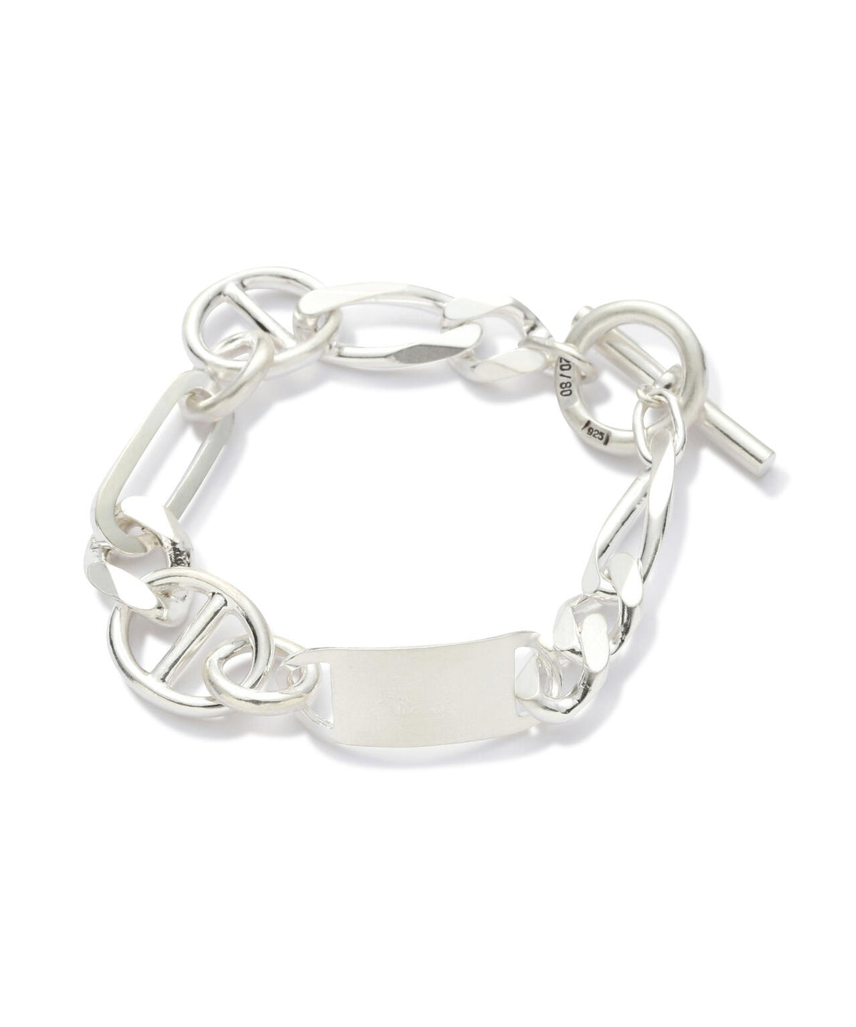 20/80】トゥエンティーエイティー/STERLING SILVER MIXED ANCHOR CHAIN 