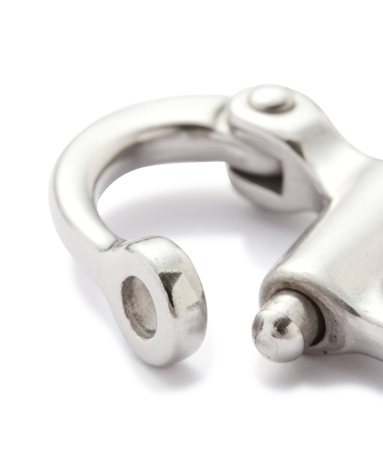 【20/80】トゥエンティーエイティー/SHACKLE KEY RING WITH SILVER CHAIN