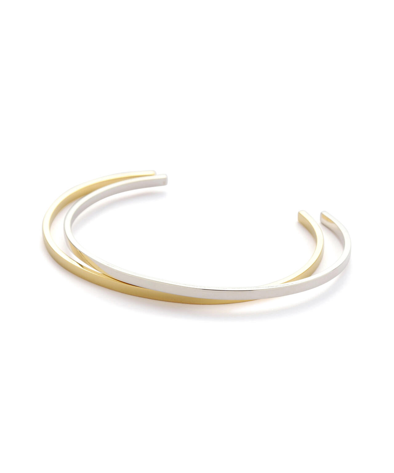 【20/80】トゥエンティーエイティー/ STERLING SILVER DOUBLE FLAT BANGLE 2.5mm WIDTH