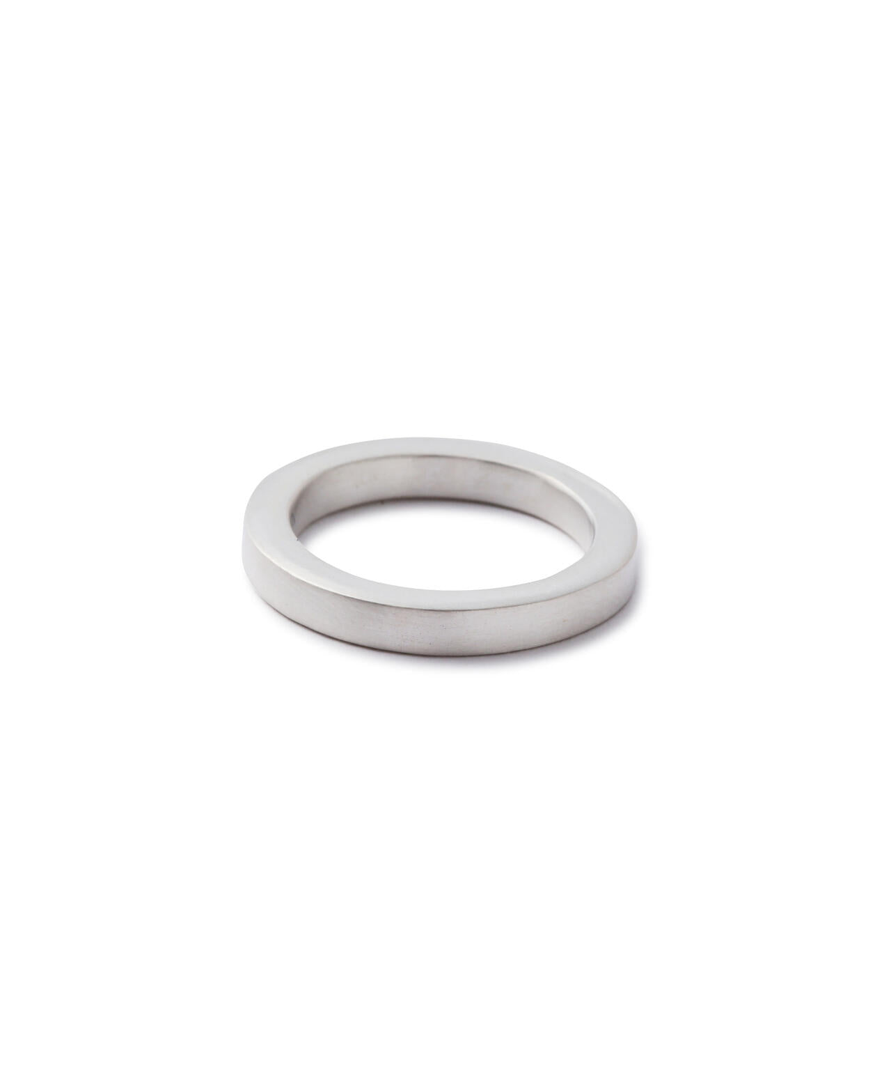 20/80】トゥエンティーエイティー/STERLING SILVER SQUARE RING 3mm