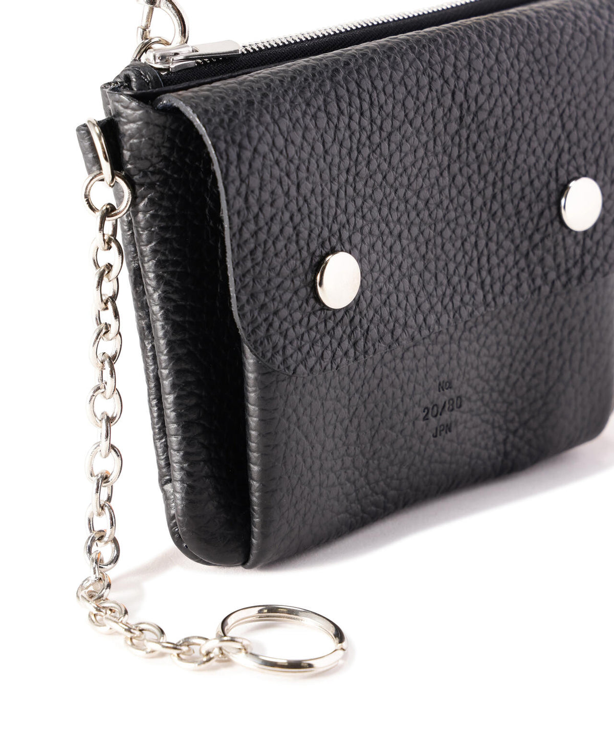 【20/80】トゥエンティーエイティー/COW LEATHER BIKER WALLET WITH STRAP