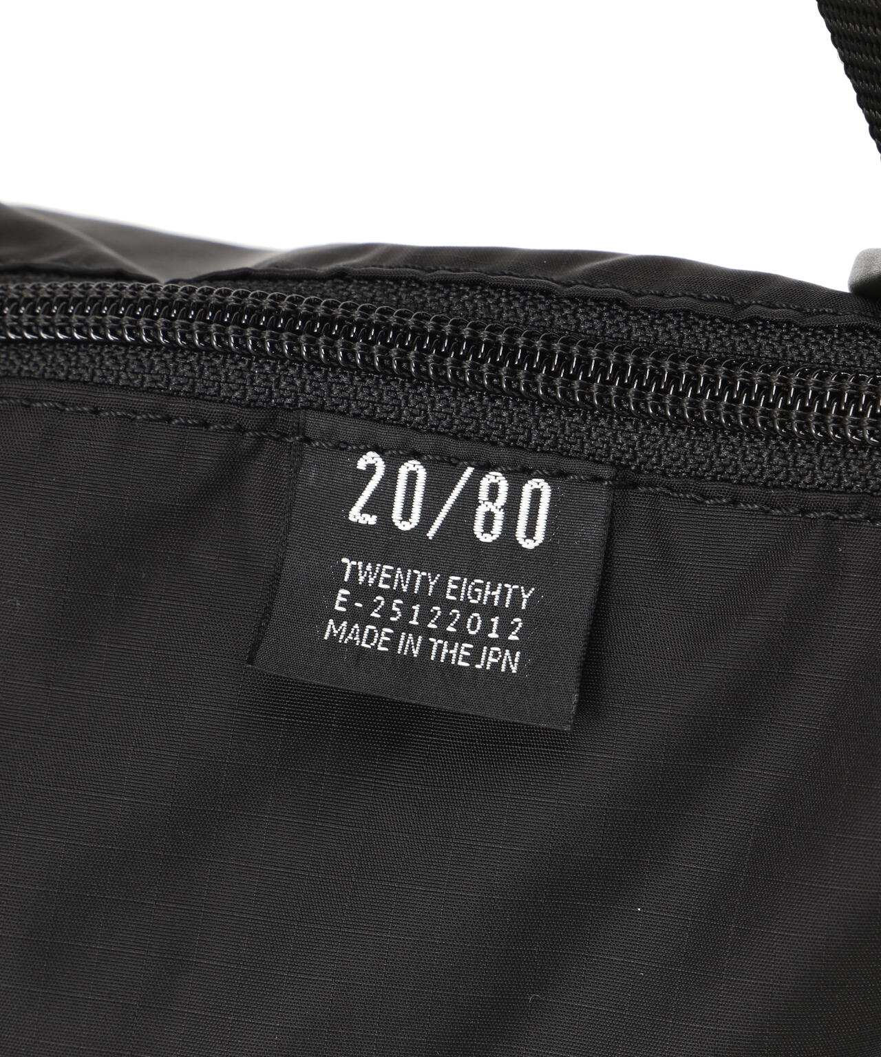 20/80】トゥエンティーエイティー/RIP STOP NYLON SHOULDER BAG