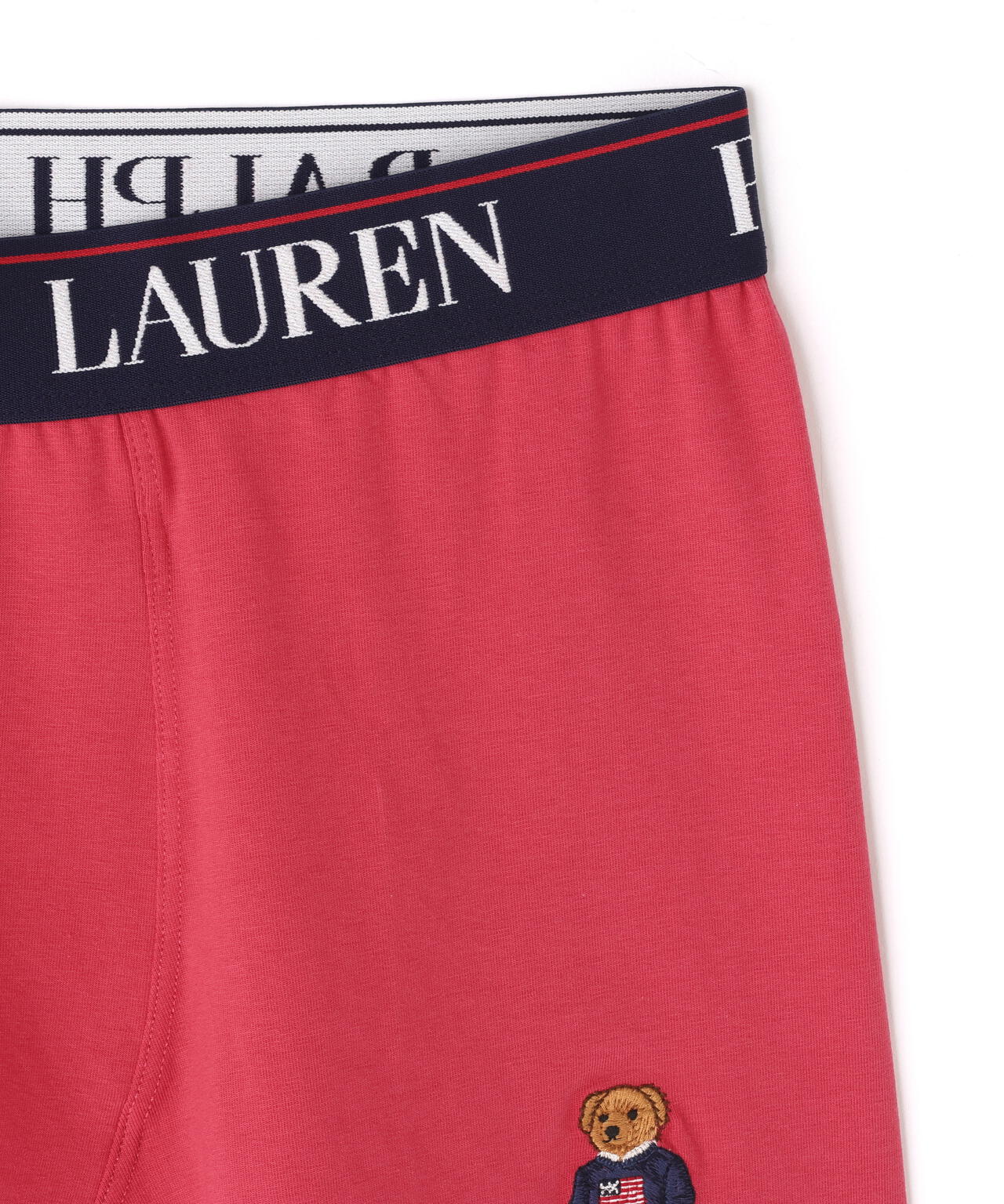 POLO RALPH LAUREN ボクサーブリーフM レッド　ポロベア POLO RALPH LAUREN/ポロラルフローレン/ボクサーブリーフ コアフラッグ