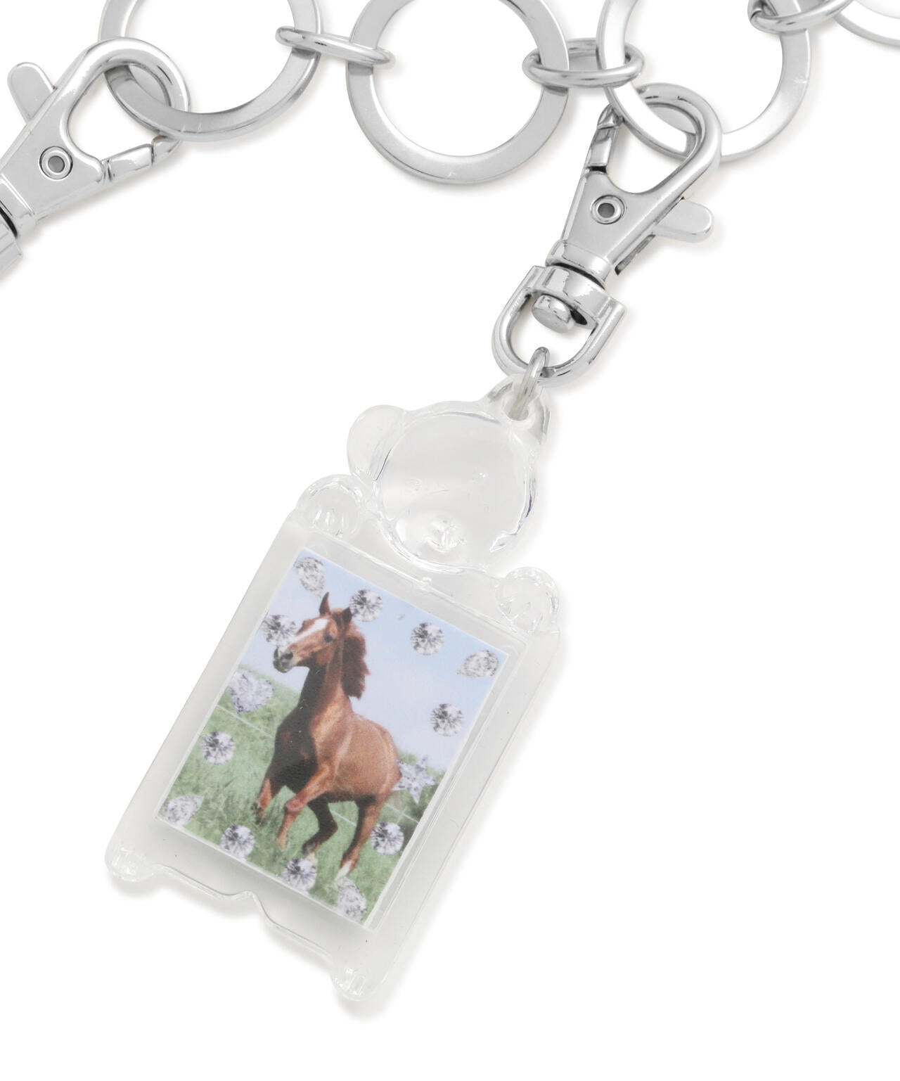 hurjaboyacc/ホジャボーイアクセ/TEDDY BEAR FRAME NECKLACE | L.H.P
