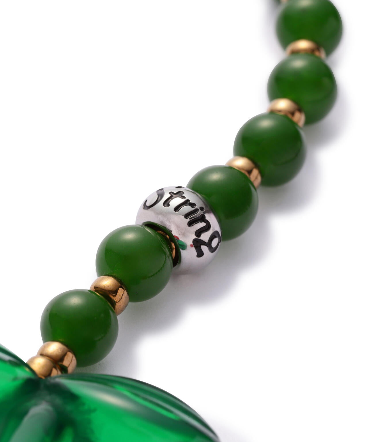 String Ting/ストリングティング/Cherry Drop Jade bag Charm