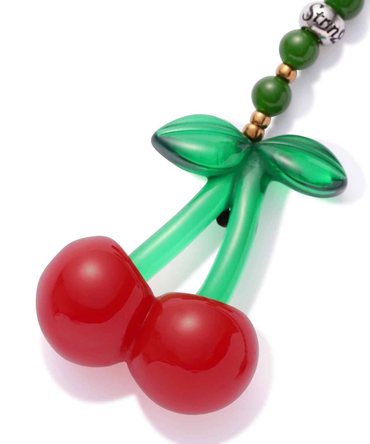 String Ting/ストリングティング/Cherry Drop Jade bag Charm | L.H.P