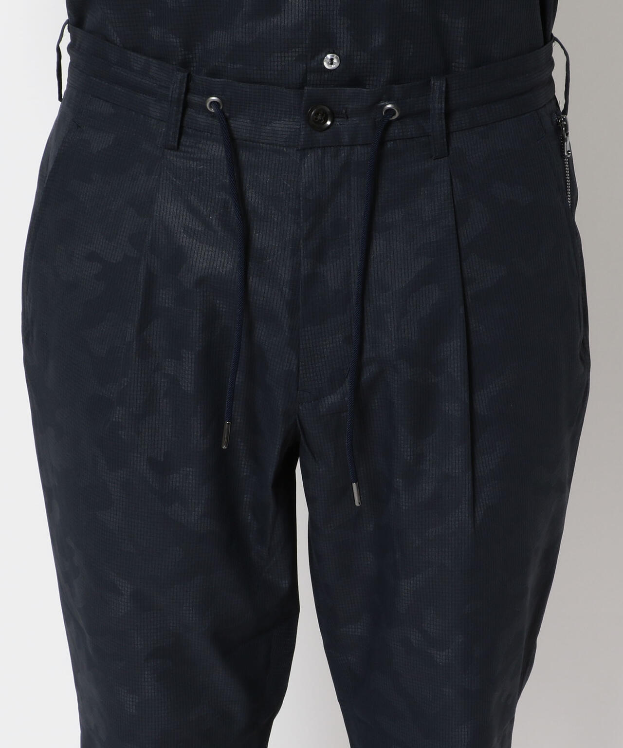 junhashimoto/ジュンハシモト/SIDE GATHER PANTS -CAMO AIR DOT-